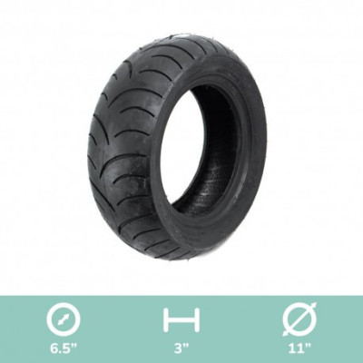 Bezdušový cestný plášť Wanda 90/65-6,5